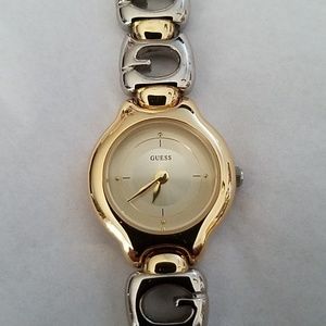 Excellent used condition Guess watch 2 tone